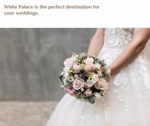 قاعة الزفاف القصر الأبيض الدوحة