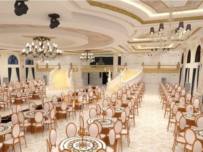 قاعة قصر البارون اسيوط