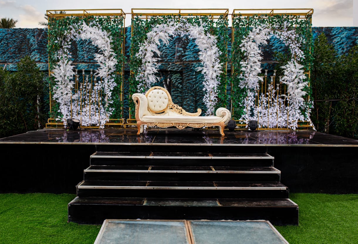 قاعة الزهور قويسنا نادي طلائع الجيش