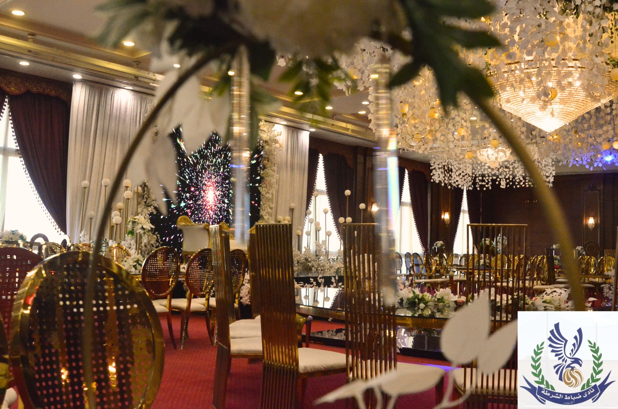 القاعة الملكية نادي ضباط الشرطة حدائق أكتوبر