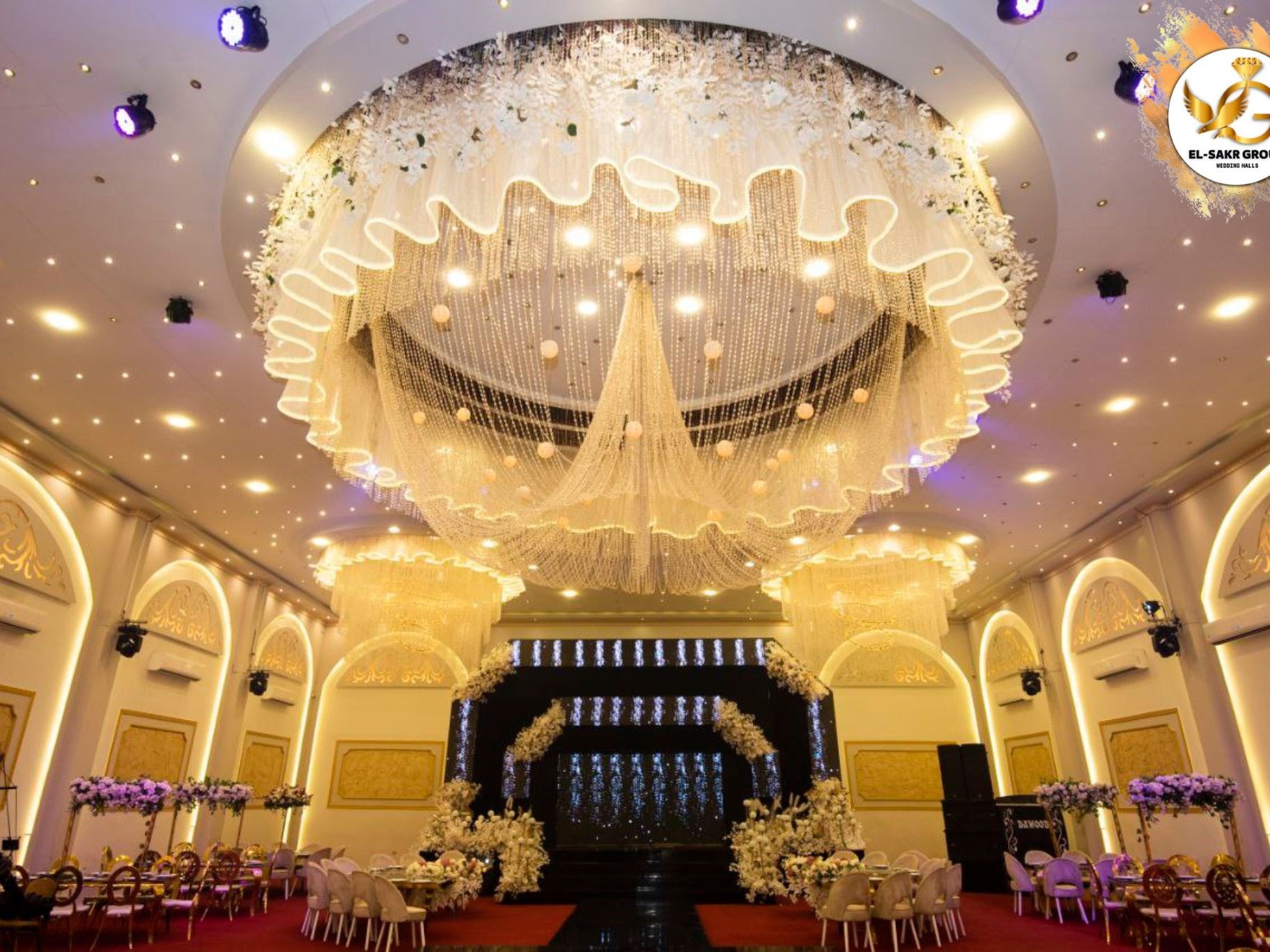 قاعه الماسه نادي الاعلاميين أكتوبر - thumb