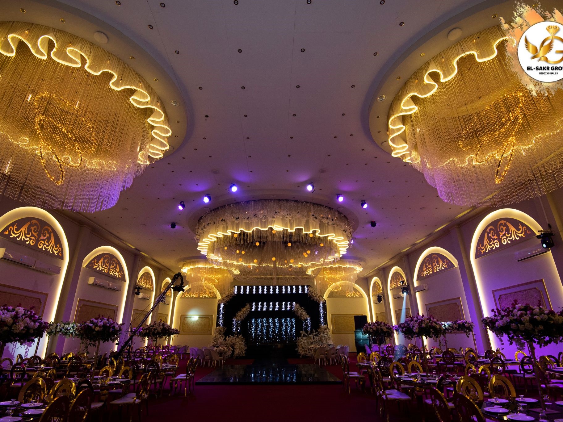 قاعه الماسه نادي الاعلاميين أكتوبر - thumb