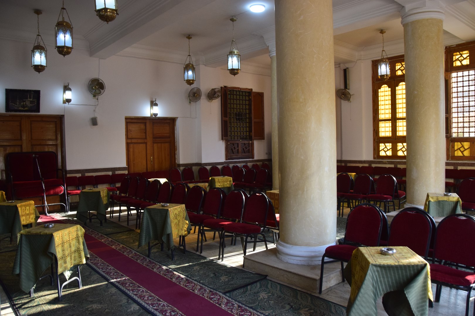 قاعة الزهراء دار مناسبات مسجد زهراء مدينة نصر