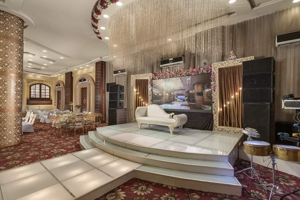 قاعة زمردة مجمع ألماظة دمنهور