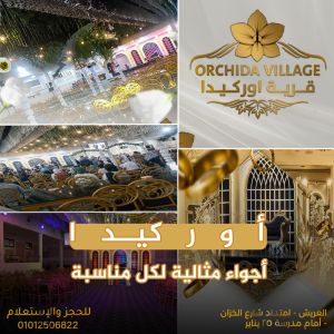 قاعة قرية أوركيدا لعريش