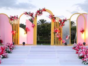 قاعة الزفاف اوبن اير فندق هيلتون الإسكندرية كينجز رانش - 3