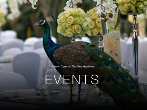 قاعة الأفراح الأوبن إير فندق فورسيزونز ذا فيرست ريزيدنس