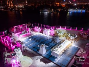 قاعة الأوبن إير الروف فندق كمبنسكي النيل القاهرة - 5