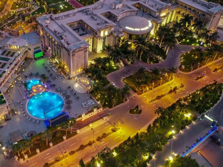 قاعة الزفاف الأوبن إير فندق الماسة مدينة نصر