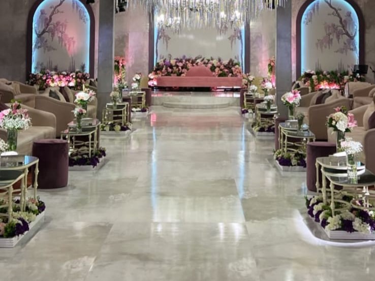 قاعة الزفاف فندق دبل تري من هيلتون الرياض المركز المالي