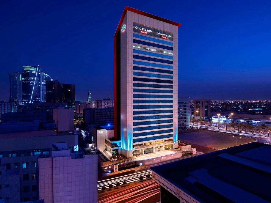 قاعة فندق كورتيارد ماريوت العليا