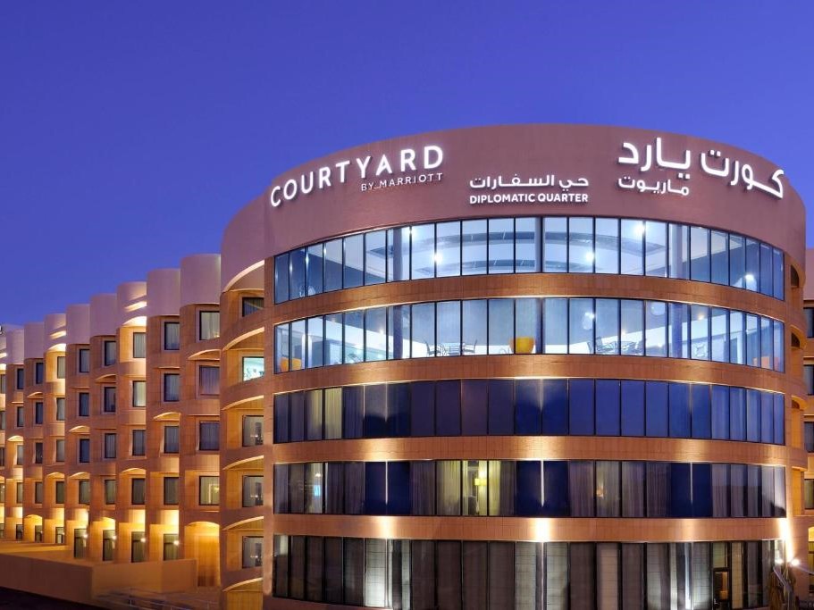 قاعة المؤتمرات كورتيارد الرياض ماريوت دبلوماتيك