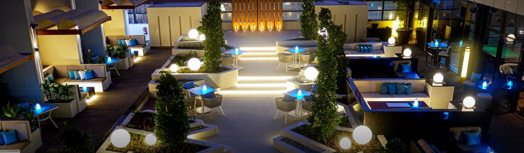 بالكون لاونج وتراس (Balcon Lounge & Terrace) فندق ساوثرن صن أبوظبي