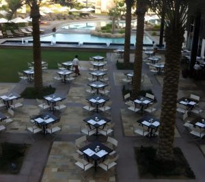 Terrasse The Café – Fontaine – Park Hyatt Abu Dhabi
